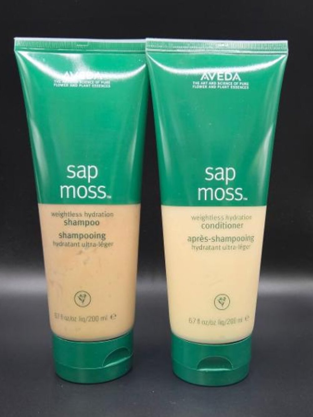 NEW Full Size Aveda Sap Moss Weightless Hydration Shampoo & Conditioner 6.7 oz